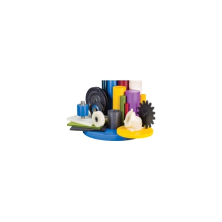 Professional Plastics Blue Nylon 12 L, 2 W RNYLBL2.000CST